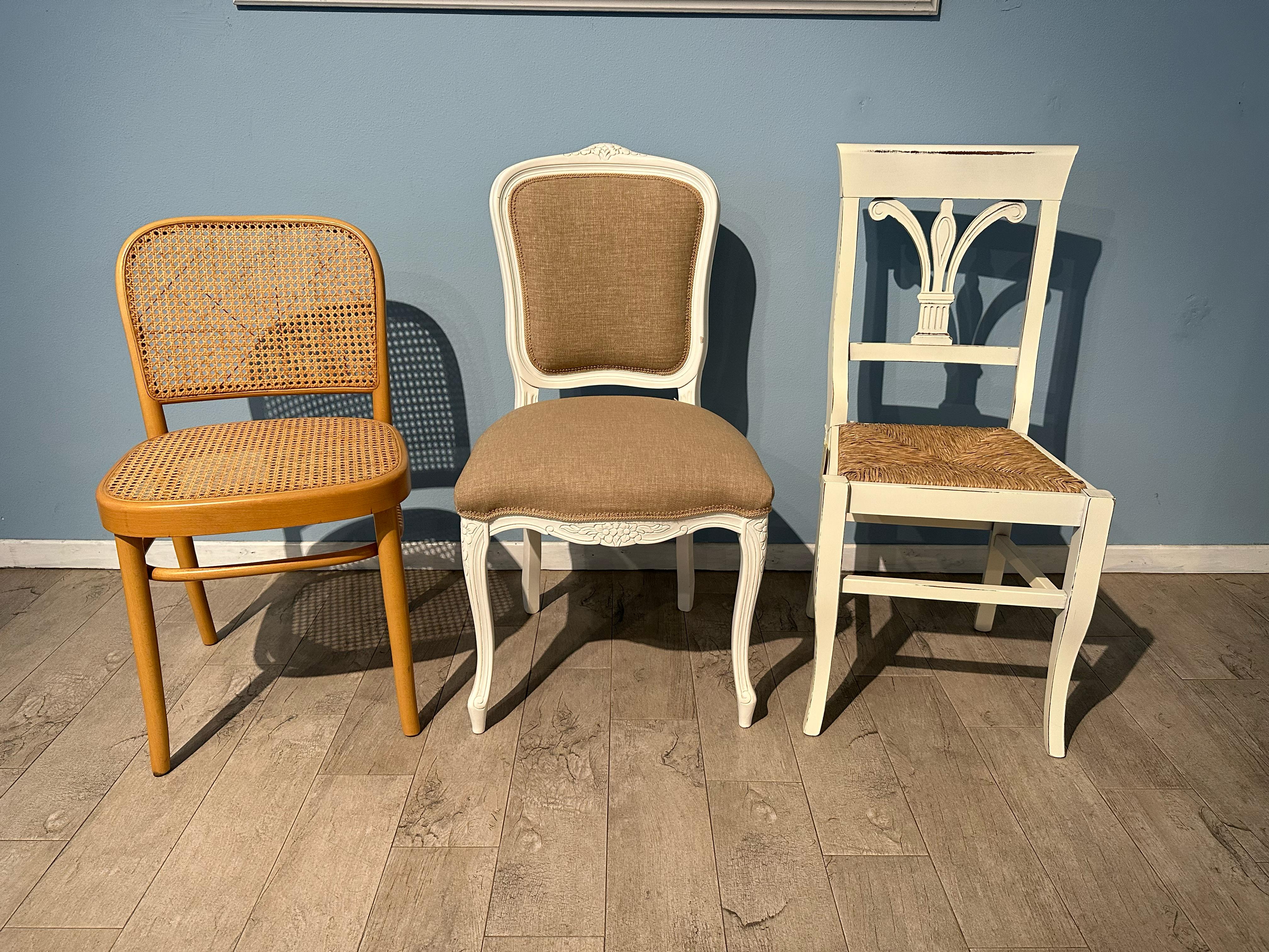 Lavoro di impagliatura completato