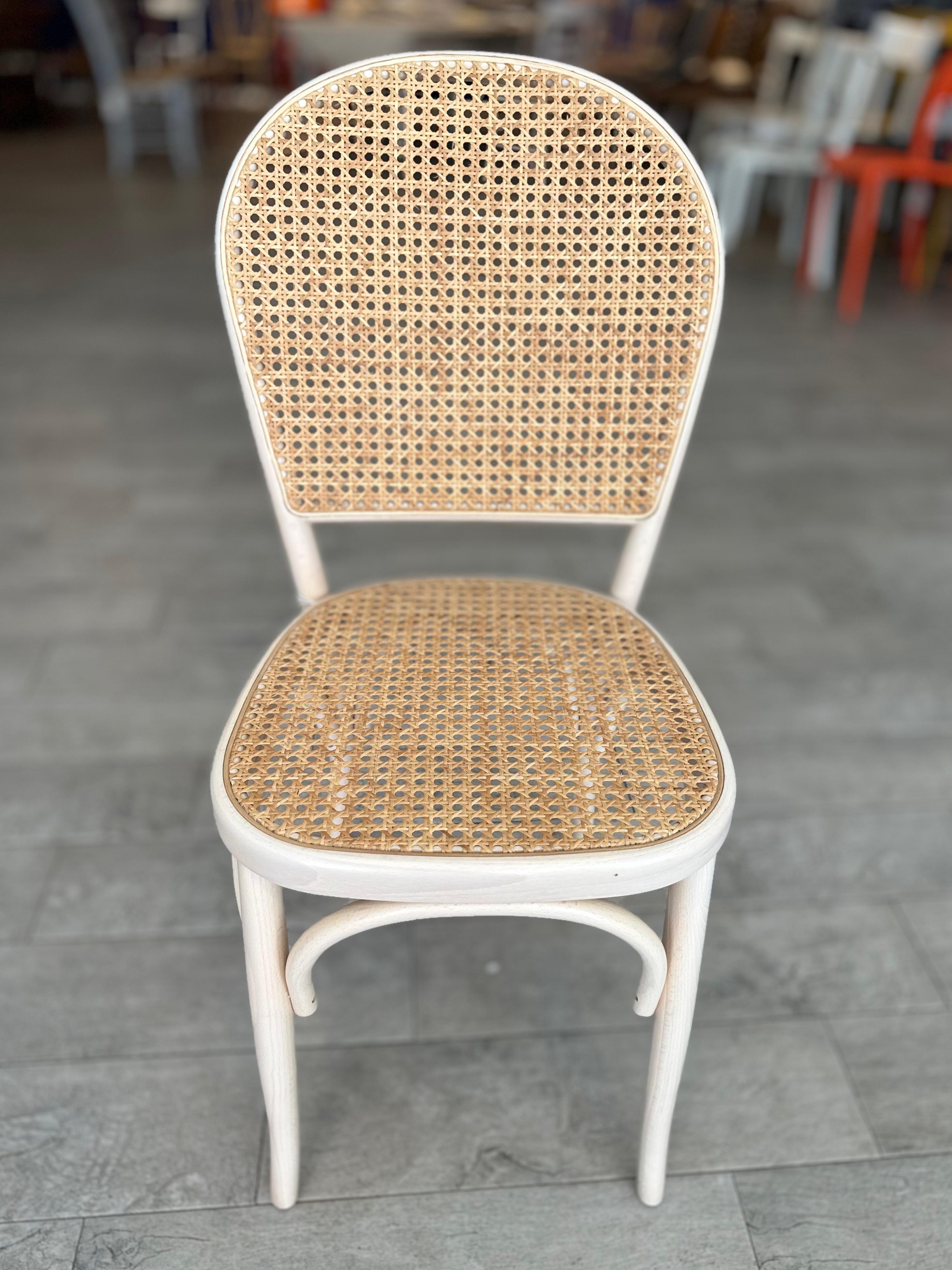 Paglia Vienna su sedia d'epoca